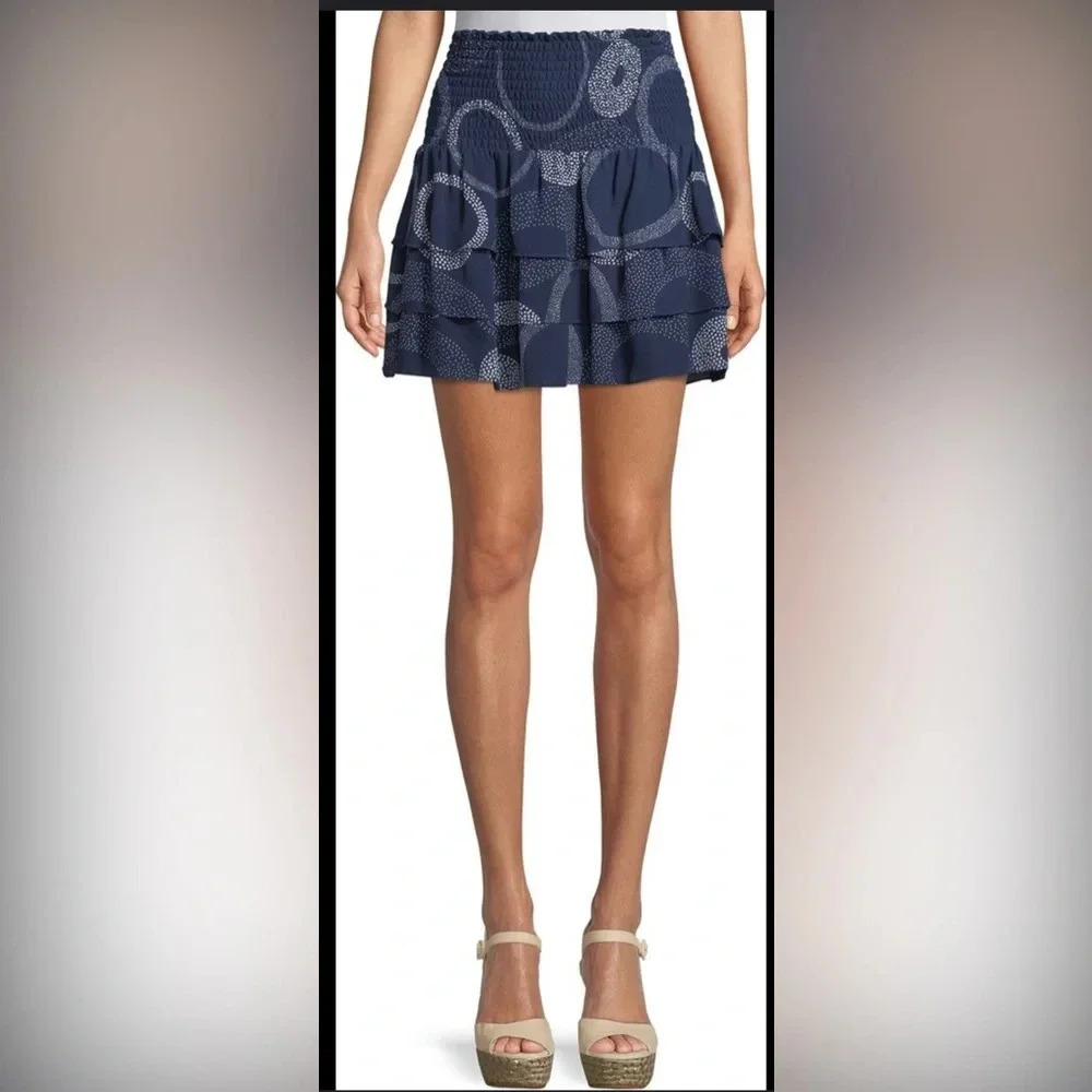 Ramy Brook Silk Mini Skirt XS